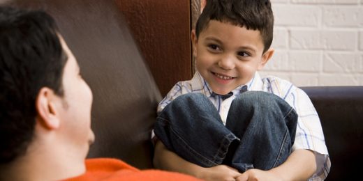Want to boost your child’s language skills? Talk directly to him (or her) from an early age