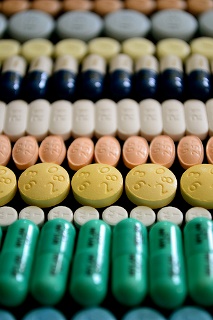 row of pills - small