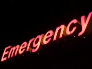 emergency sign - small