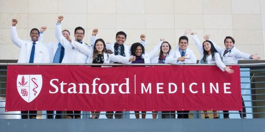 A big welcome for Stanford med students