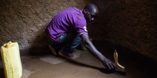 A quest to replace dirt floors and boost health of African families