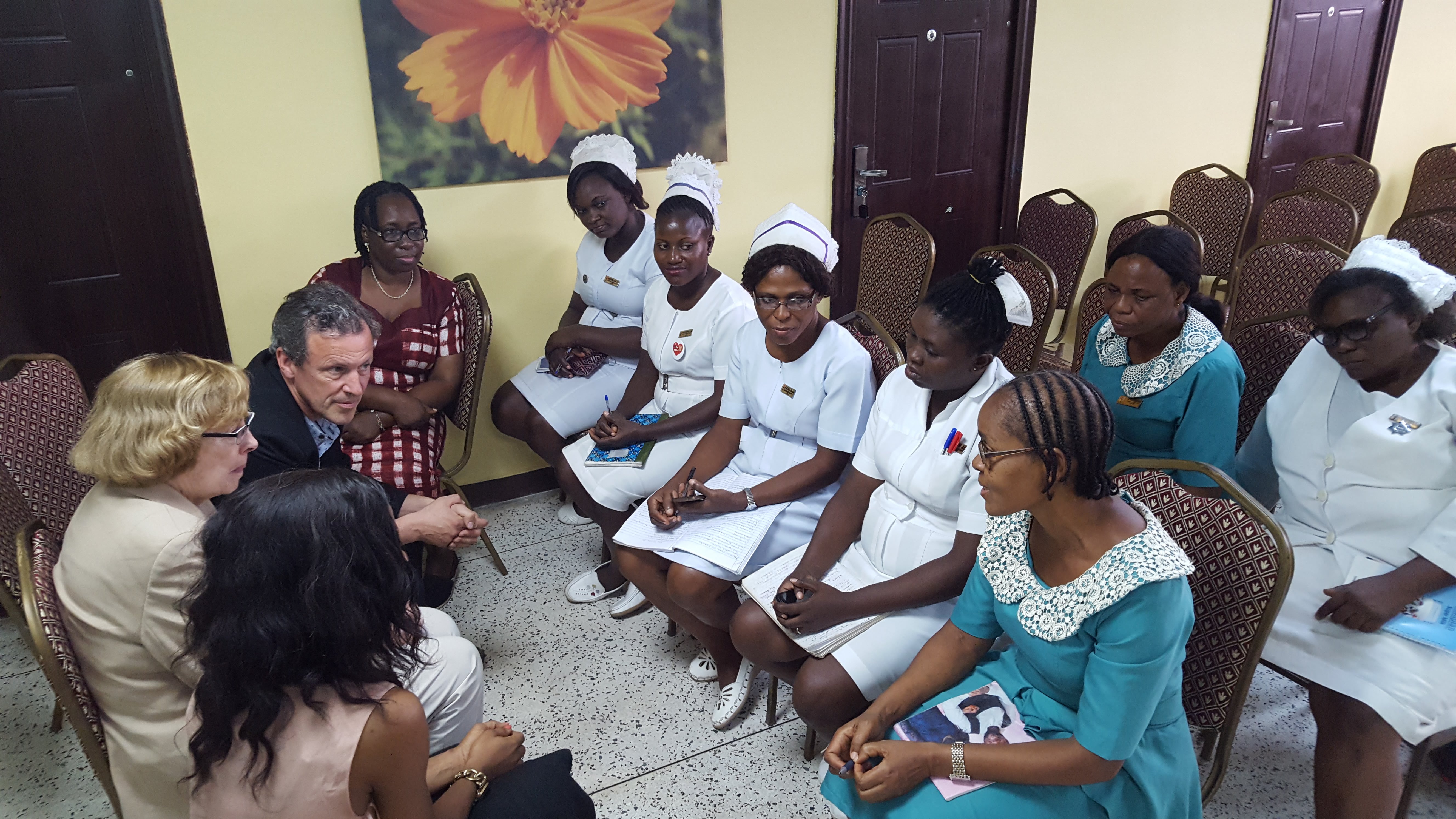nurses meeting in Nigeria