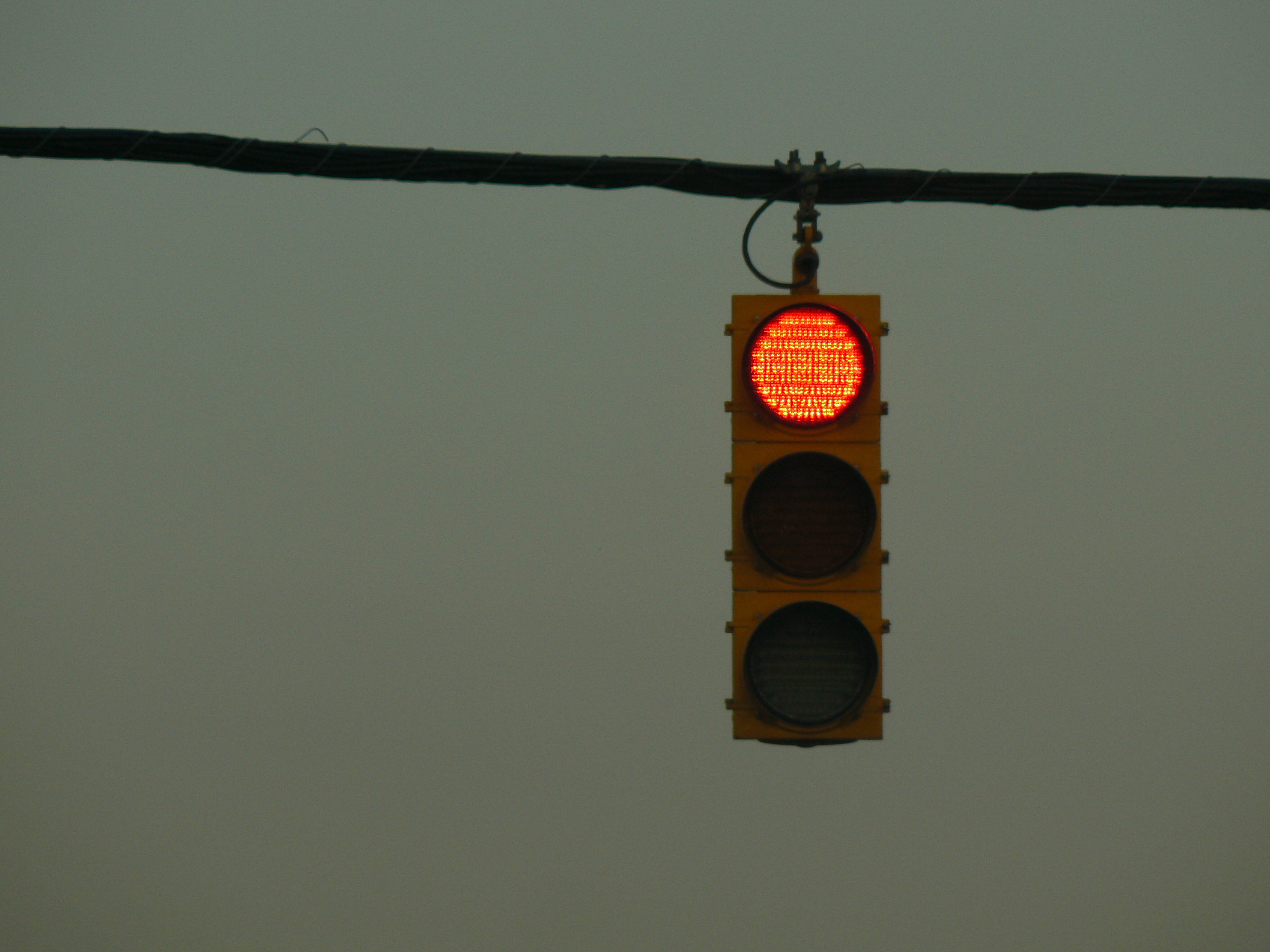 red stoplight