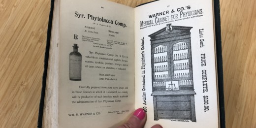 Forgotten book provides glimpse of history of medicine