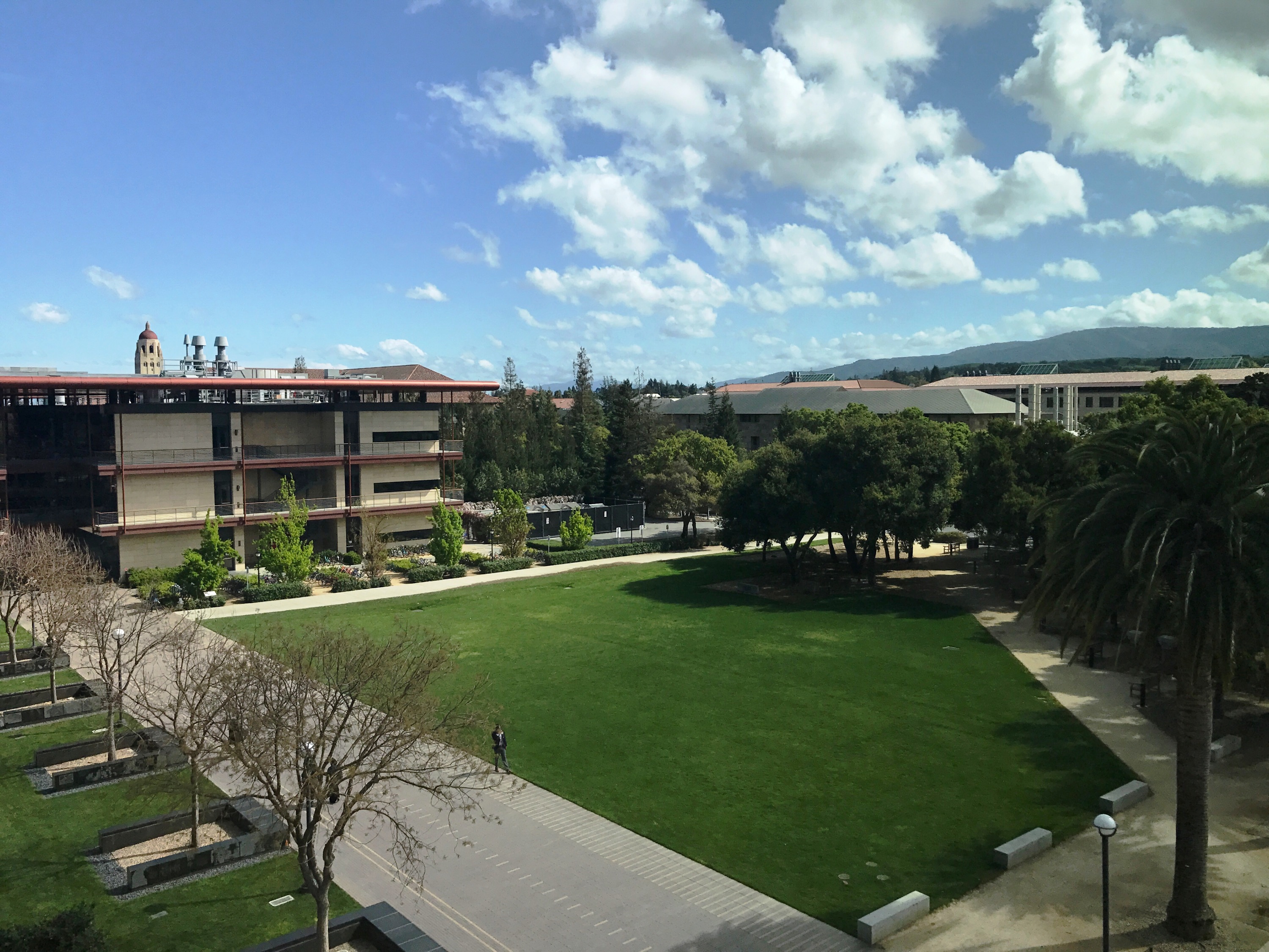 view of Stanford School of Medicine campus