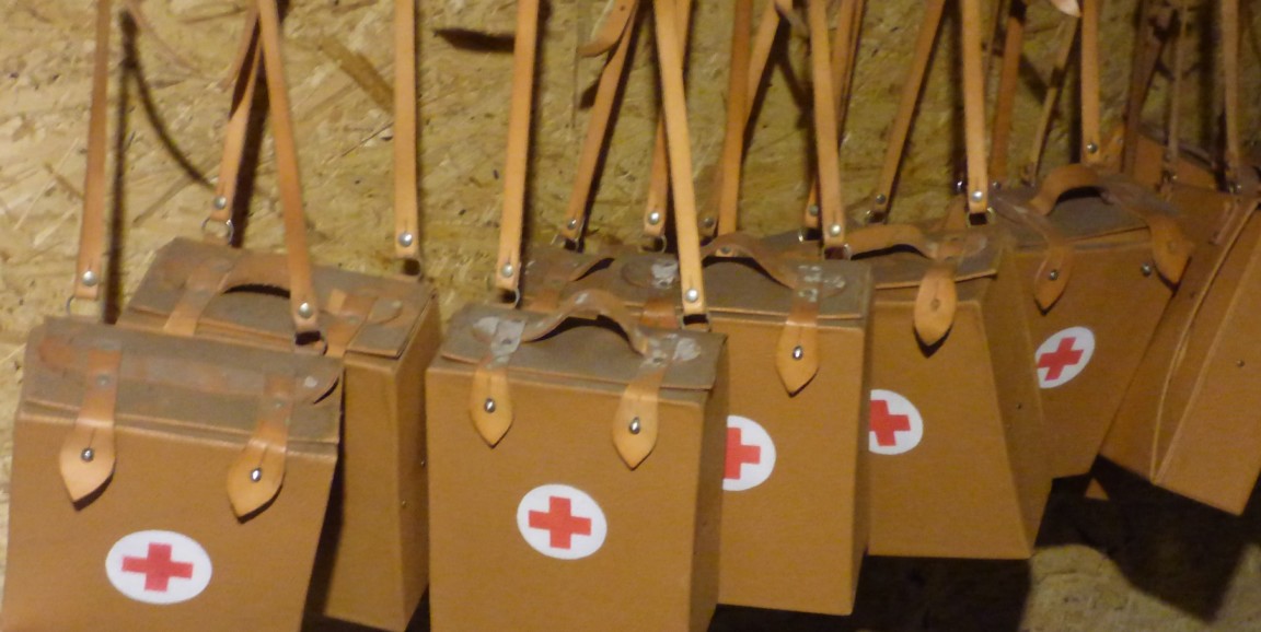 First aid kits for the field