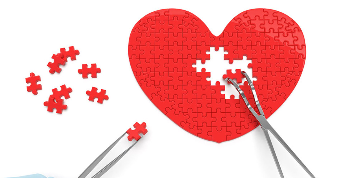red heart jigsaw puzzle