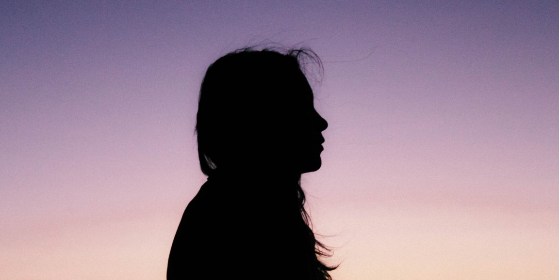 woman's silhouette