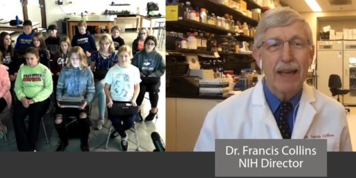 NIH Director talks science, STEM careers with preteens