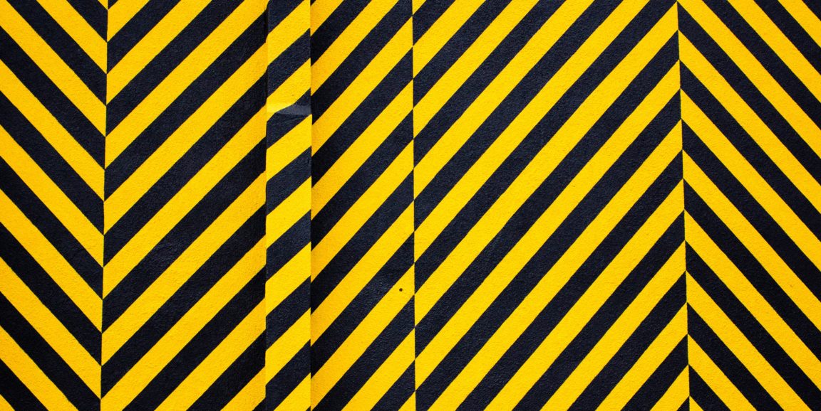 caution stripes