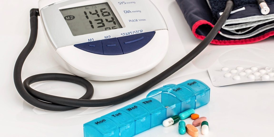 blood pressure cuff and medications
