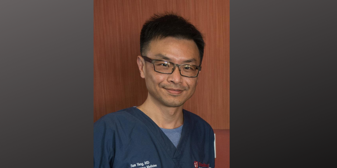 Stanford emergency medicine physician Samuel Yang