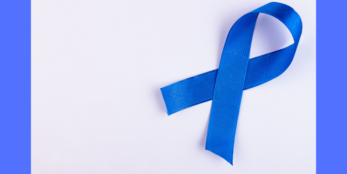 blue ribbon for colon cancer