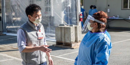 “Tremendously grateful”: Running drive-through COVID operations at Stanford Health Care