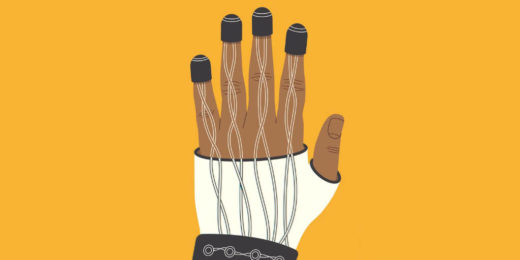 Vibrating glove shows promise for calming Parkinson’s symptoms